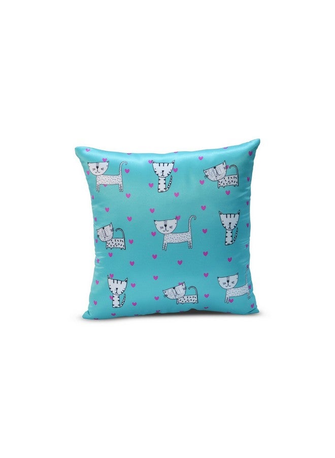 Welhome Valentine Polyester Cushion Cover - 15"x15", Multicolour - Image 3