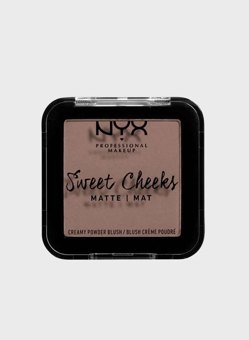 NYX PROFESSIONAL MAKEUP Sweet Cheeks Creamy Powder Blush -So Taupe