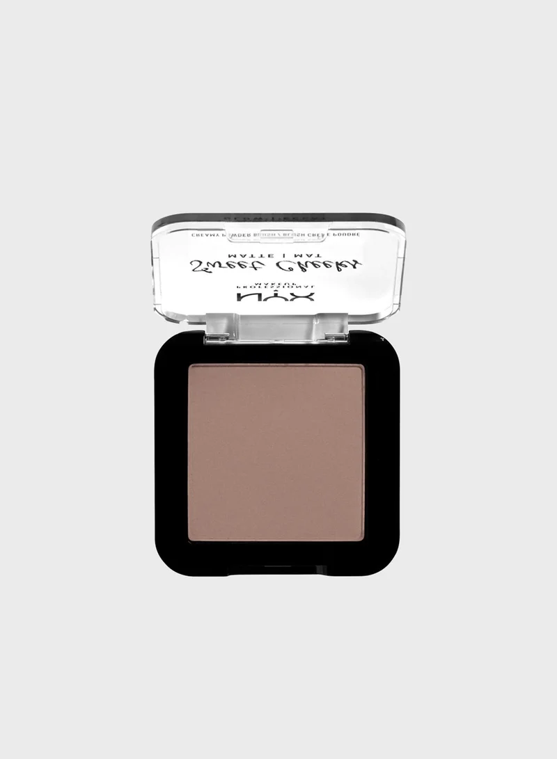 NYX PROFESSIONAL MAKEUP Sweet Cheeks Creamy Powder Blush -So Taupe