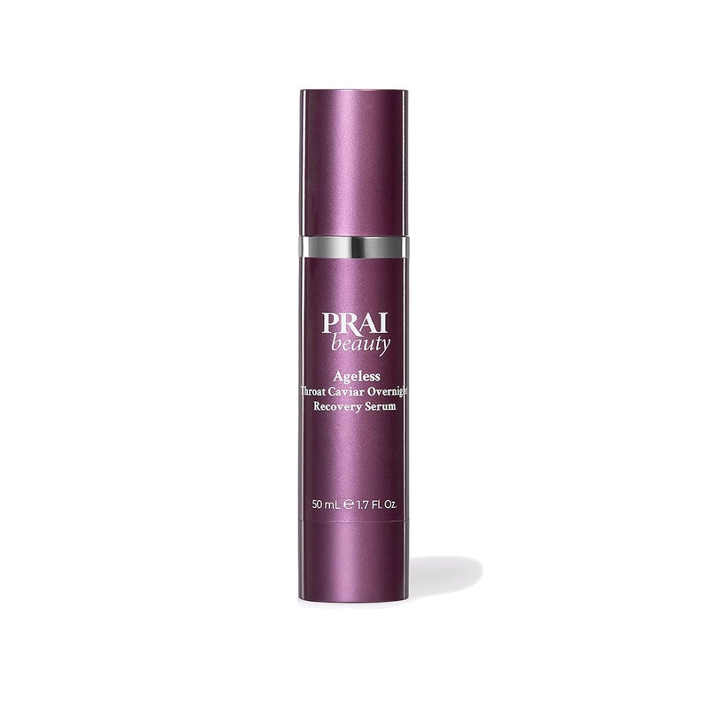 PRAI Beauty Ageless Throat Caviar Overnight Recovery Serum for Instantly Ageless Neck Neck Firming and Tightening Serum 17 Oz - Image 1