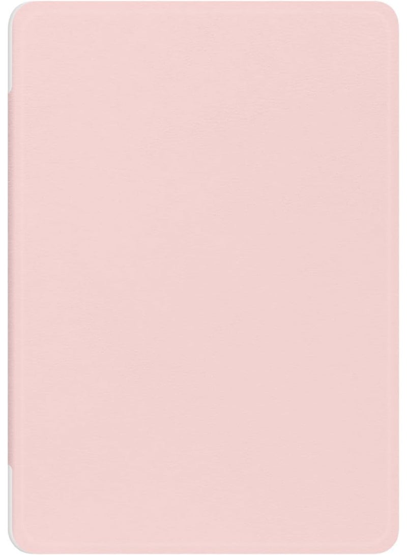 Case for 6.8" Kindle Paperwhite (11th Generation-2021 Release), Ultra Clear Soft Flexible Transparent TPU Back Cover with Auto Sleep/Wake for Kindle Paperwhite (Model NO. M2L3EK) (Pink) - Image 2