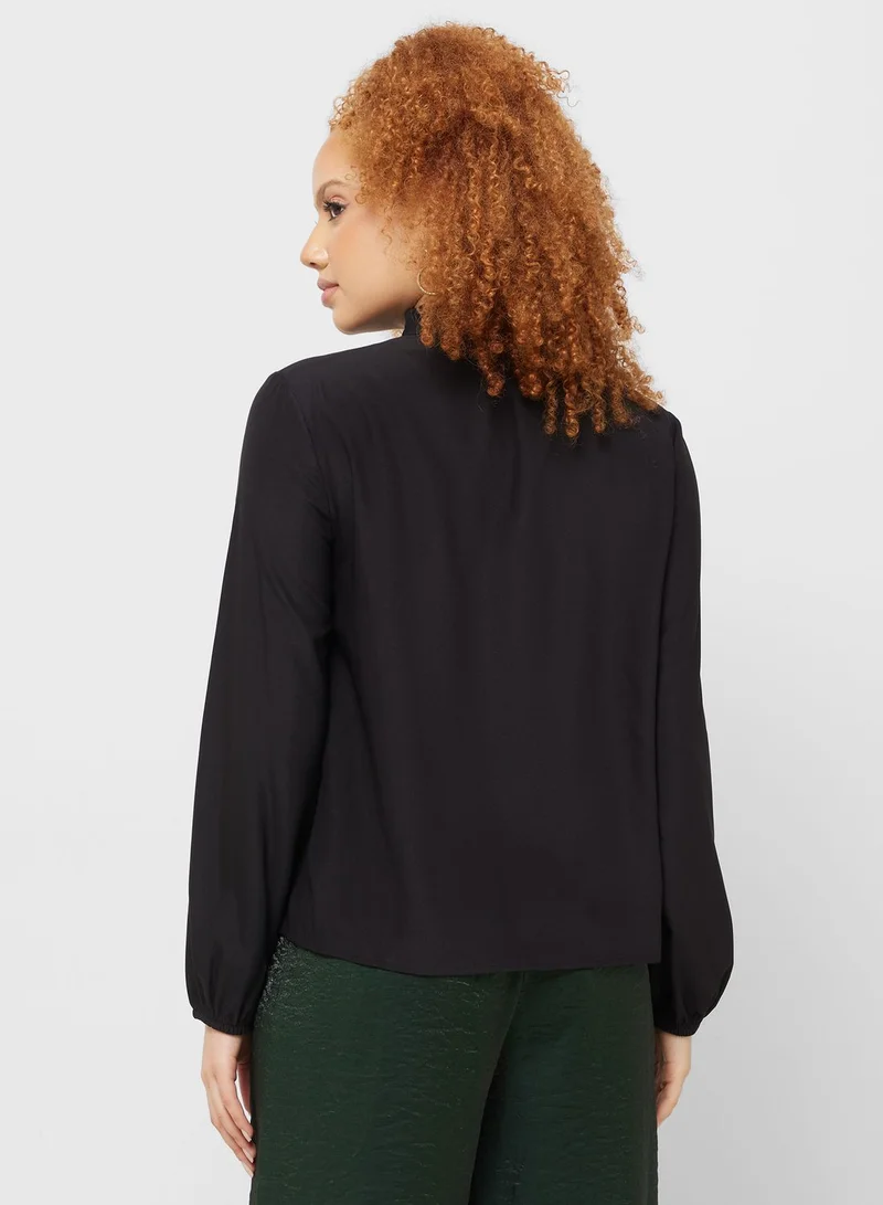 Jacqueline de Yong Button Down Shirt