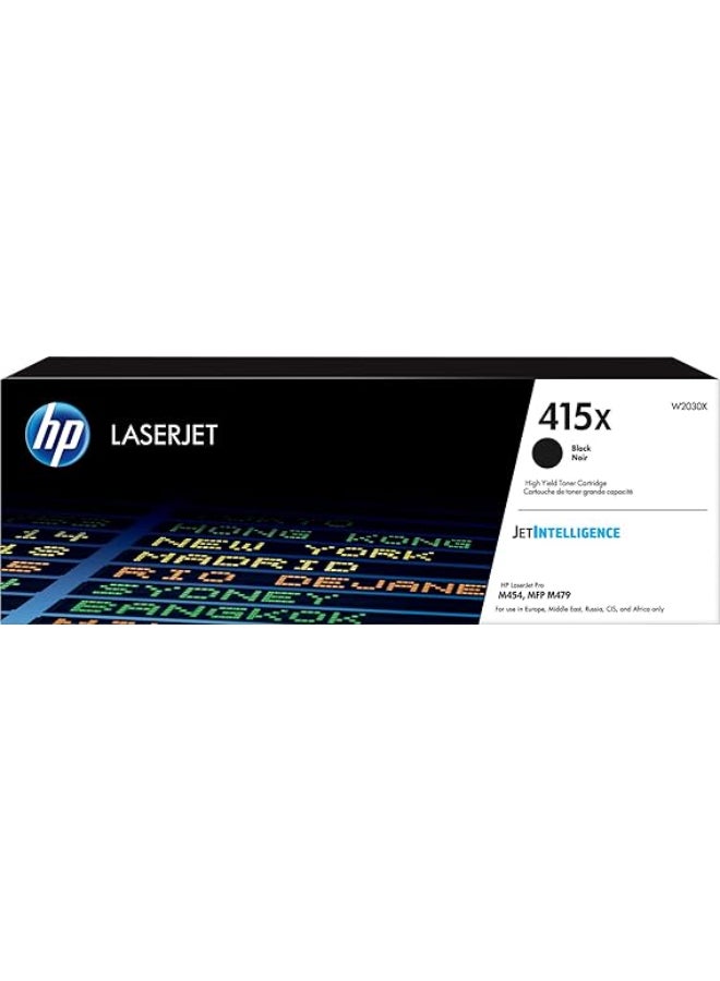 HP تونر 415X W2030X أسود حتى 7,500 صفحة - Image 2