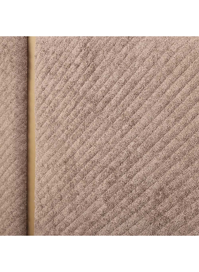 Nova Bed, Cappuccino & Brushed Gold - 180X200 Cm