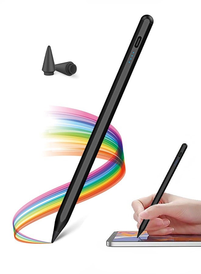 Universal Active Stylus Pen Compatible with Huawei/Honor/Samsung/Lenovo/Xiaomi and Other Android Smartphone and Tablet Devices Tablet Pen, Black - Image 1