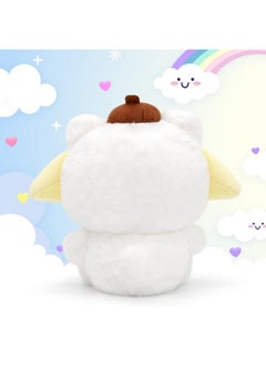 Maikerry 8" Pompurin Plush Doll, Kawaii Anime Stuffed Toy, Soft Yellow Cartoon Plushie Gift  - Image 3
