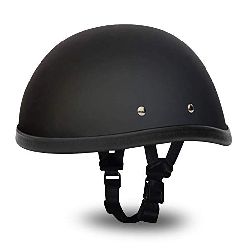 Daytona Helmets Eagle Headgear for Men - Novelty Half Helmet with Breathable Liner - Retro Skull Cap Helmet with Head Wrap - Image 1