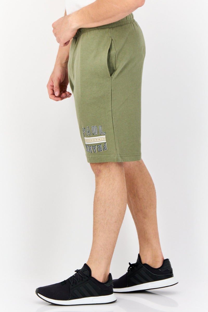 Paul Frank Men Graphic Print Basic Shorts, Green - Image 4