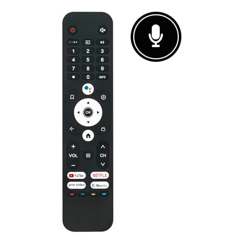 ECONTROLLY HTR-U31 Replace Voice Remote Control Compatible with Haier Remote HTR-U31 HE V7 for TV H50K66UG H55K66UG H58K66UG - Image 3