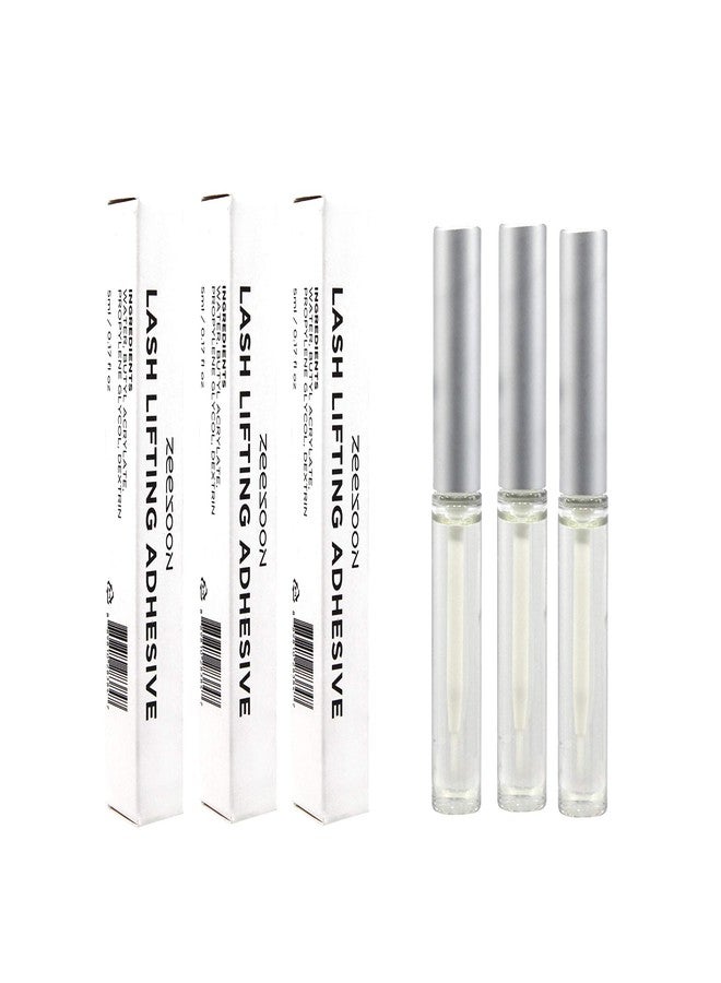 Zeesoon Lash Lifting Adhesive (5ml 0.16 oz) Eyelash Perming Rod Fix Glue For Eyelashes Curl lash glue (3 pcs) - Image 1
