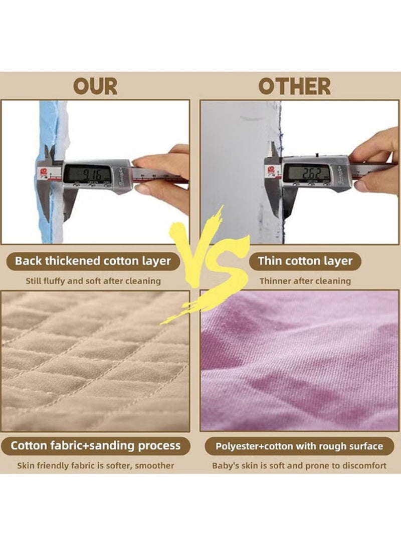 بوراداي كرسي توازن محمول للأطفال حديثي الولادة، كرسي هزاز محمول مع نسيج شبكي، اهتزازات مهدئة للأطفال من سن 0 إلى 6 أشهر - Image 3