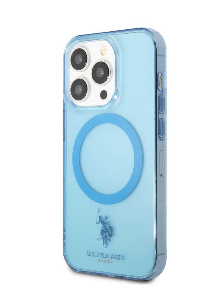 U.S.Polo DH Hard Case for iPhone 14 Pro Max(6.7") - Blue - Image 1