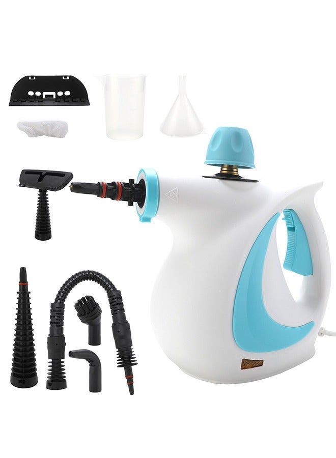 XiuWoo Handheld Steam Cleaner, Pressurized Multi-Surface Steamer for Cleaning, 10 in 1 Steam Cleaner for Home, Kitchen, Bathroom, Car, Upholstery, Crevice, Floor, Window Cleaning - Image 1