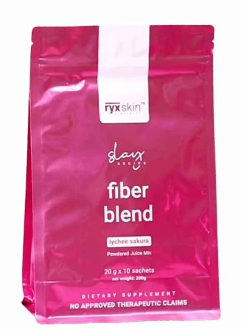 اشترِ عصير ليتشي ساكورا المجفف من Ryx Skin Sincerity، مزيج ألياف، 20 جرام × 10 أكياس