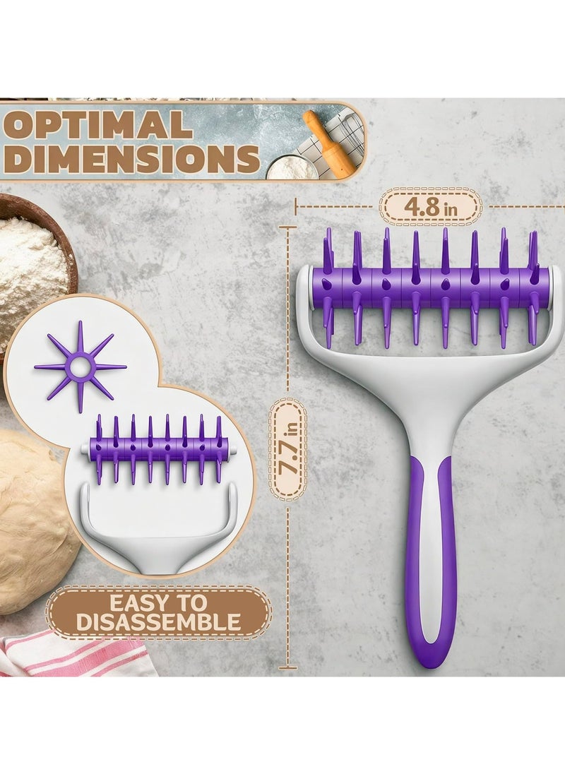 Oasisgalore - Pizza Docker Roller – Dough and Pastry Roller with Spikes - Image 1