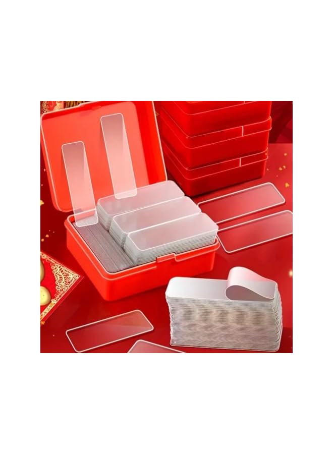 PROMASS Double-Sided Adhesive Strips, 60 Pieces, for Kitchen & Bathroom Hanging  - Image 3