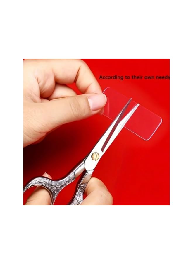 PROMASS Double-Sided Adhesive Strips, 60 Pieces, for Kitchen & Bathroom Hanging  - Image 4