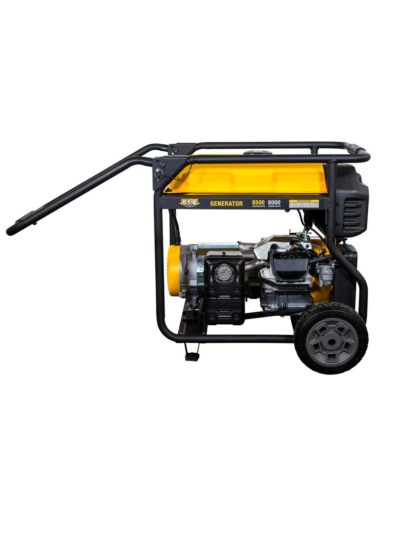 ديوالت مولد بنزين من ديوالت، طاقة مقدرة 8000 واط، خزان وقود سعة 28 لتر، تشغيل كهربائي، وقت تشغيل 10 ساعات - Image 4