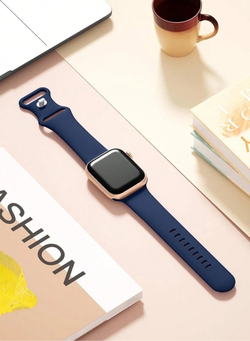 جريت تشويس حزام وسوار بديل لساعة آبل من السيلكون متوافق مع ساعات آبل 38mm/40mm/41mm - Image 3