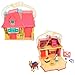 Disney Store Official Princess Micro Toy Set Beauty The Beast Set Includes Micro Figures of Belle Philippe her Cottage Portable Playset with Handle Perfect for Fans of Disney Princesses - Image 2