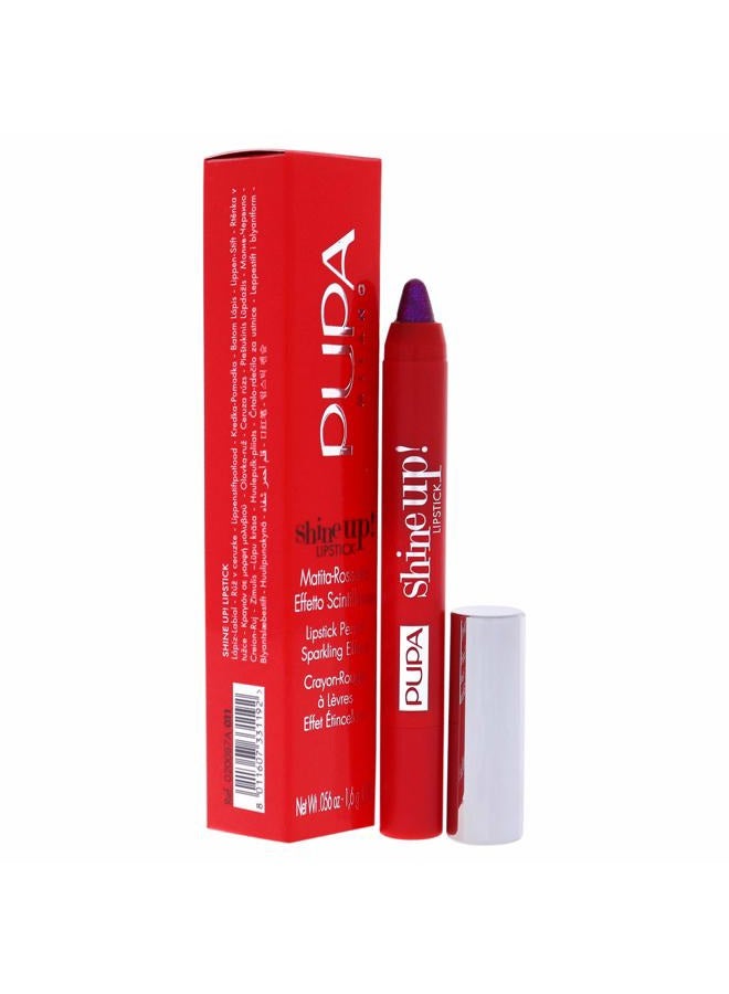 PUPA Shine Up! Lipstick - 011 Scandalous Lips for Women - 0.056 oz Lipstick - Image 3
