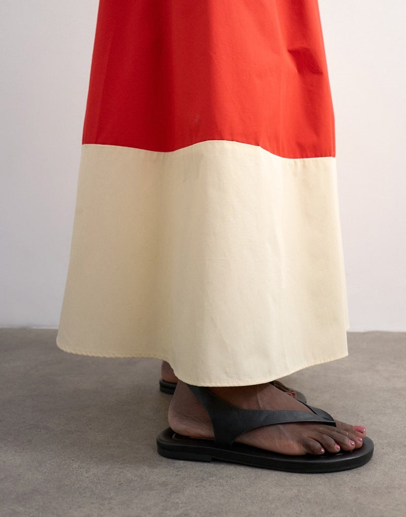 TOPSHOP Color Block Skirt Woven - Image 4