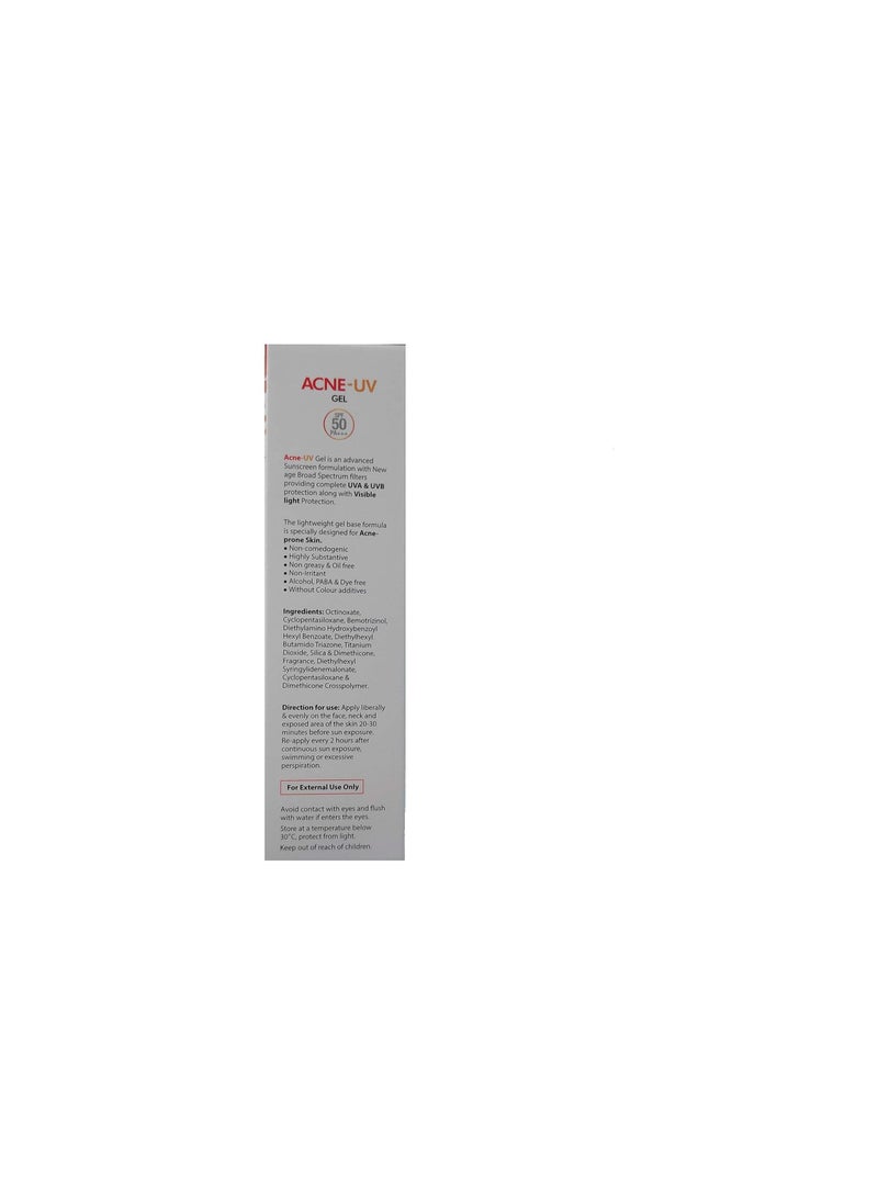 IPCA - IPCA ACNE UV SPF50 SUNSCREEN GEL PA+++ 50g - Image 1