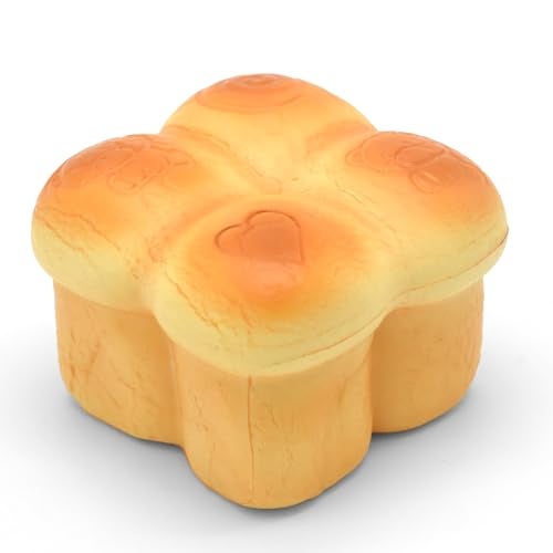 Kiibru 2025 Petals Jumbo Bread Squishy Slow Rising Bear Scented Bread Squishies Stress Relief Toys Gift Bread - Image 1