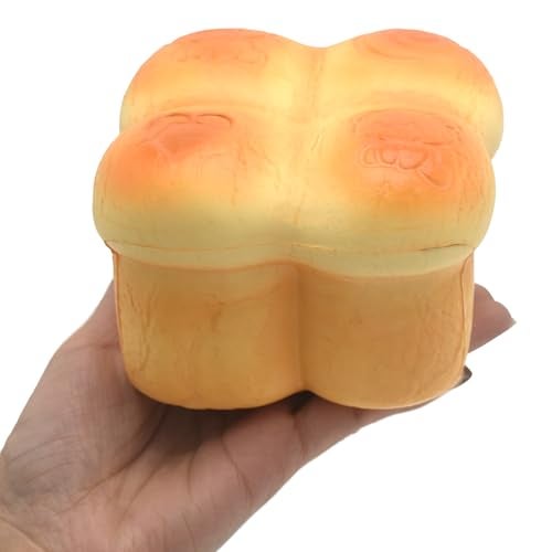 Kiibru 2025 Petals Jumbo Bread Squishy Slow Rising Bear Scented Bread Squishies Stress Relief Toys Gift Bread - Image 5
