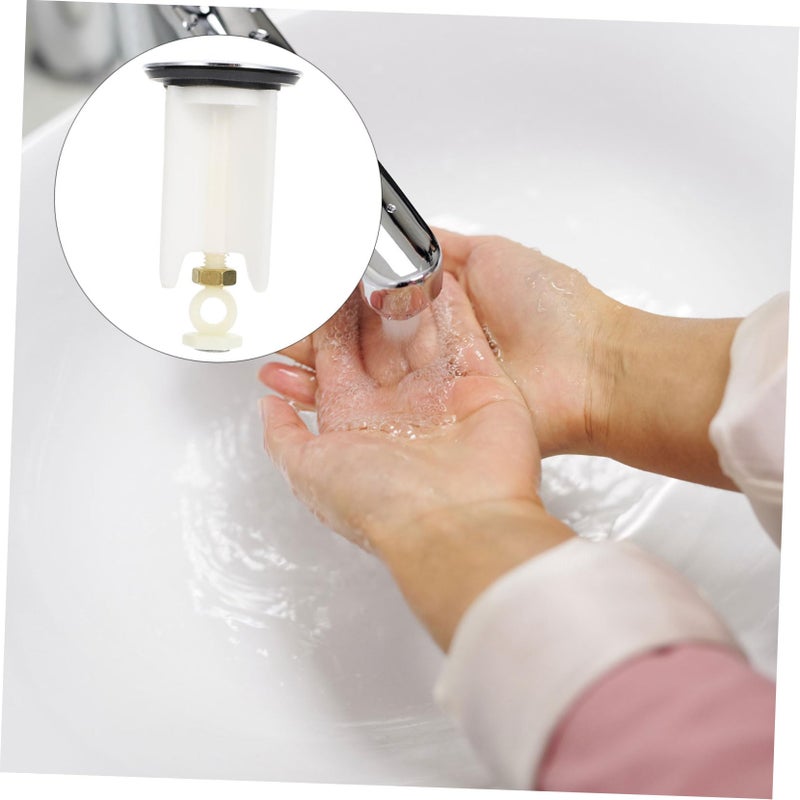 Stainless Steel Sink Strainer Bathroom Basin Drain Cover Kitchen Filter Plug - Image 3