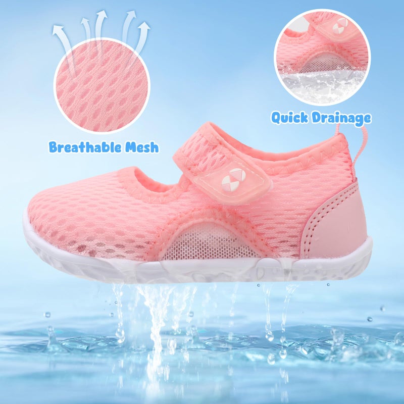 Centipede Demon Toddler Water Shoes Boys Girls Swim Aqua Socks Barefoot Kids Water Sandals Quick Dry Breathable Lightweight for Beach Pool Waterpark 7 Toddler - Image 3