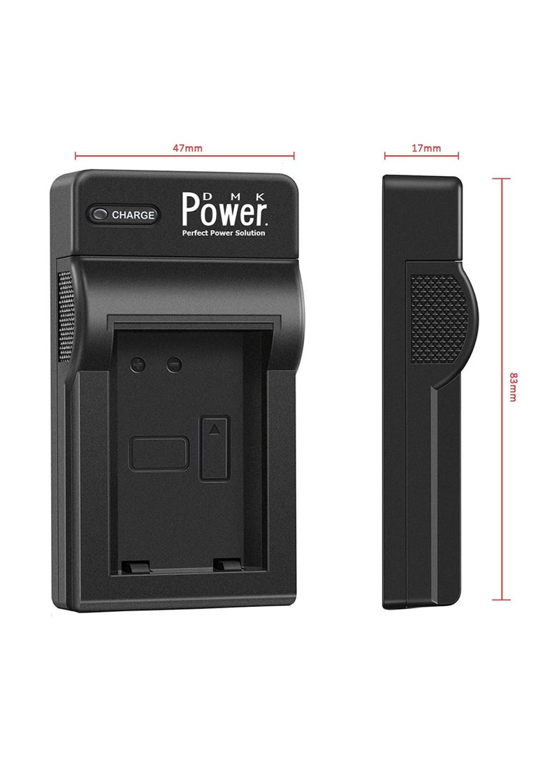 DMK Power NB-10L TC-USB1 Single USB Charger Compatible with Canon PowerShot SX40 SX50 SX60 HS G1X G15 G16 etc Cameras - Image 2