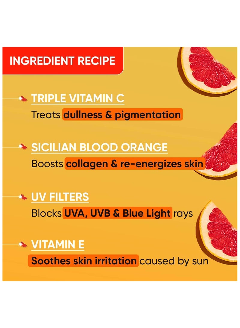 Dot & Key - Sunscreen SPF 50 PA+++ with Vitamin C + E for Even Toned & Glowing Skin, 50g - Image 1