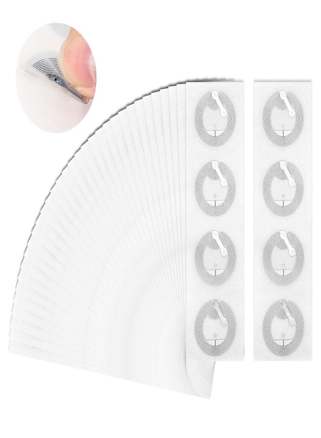 Yolev 100 Pcs NFC Stickers Ntag216 Programmable NFC Tags Sticker Rewritable RFID Sticker 888 Bytes Memory Adhesive Labels Compatible with NFC Enabled Smartphones and Devices - Image 1
