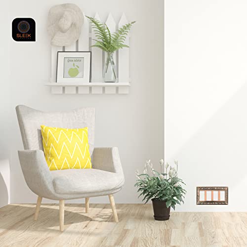 SleekLighting | Wall plates Decorative Tumbled Antique Copper | Electric Outlet and Switch Covers| Style: 2 Gang Toggle (1 Pack) - Image 4