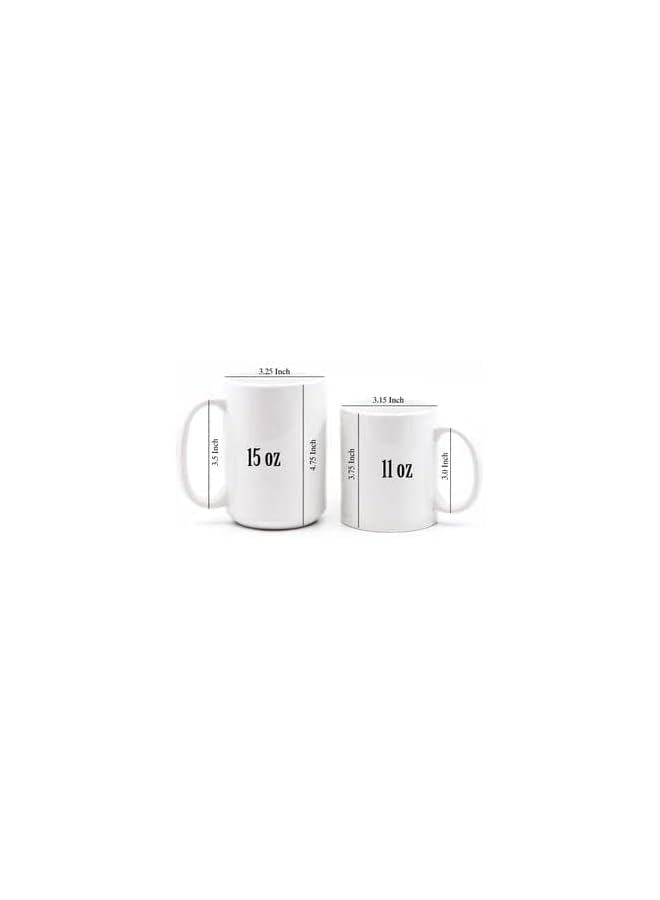 S-TOP Father's Day Gift Best Dad Ever Birthday Gift New Dad Gift Coffee Mug Tea Cup White - Image 3