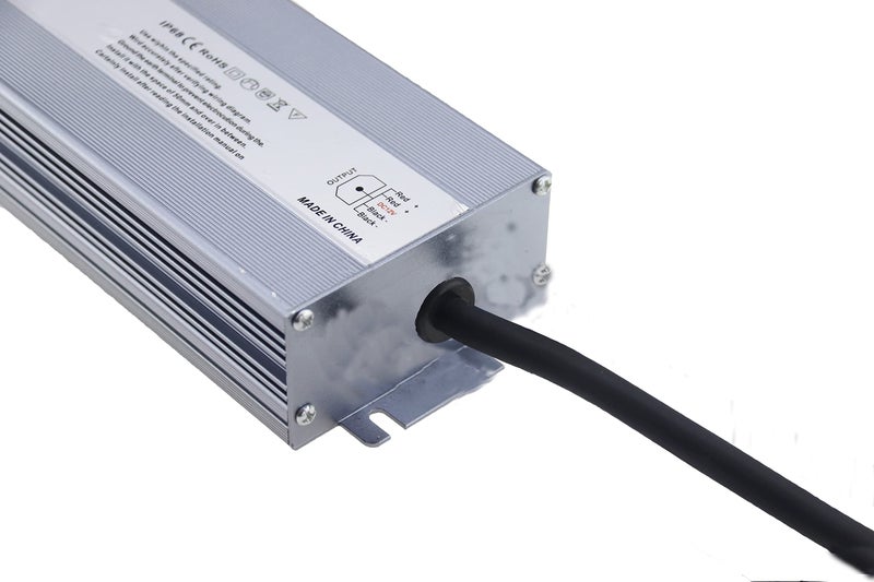 Rextin DC 12V 350W 29A Power Supply Outdoor Constant Voltage Transformer IP67 Waterproof Aluminum Alloy Shell for LED Lighting Strip Module Accessories - Image 4