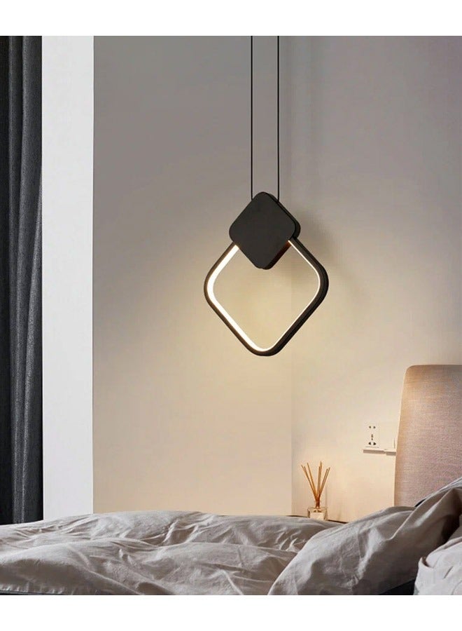 Haikomin Nordic LED Pendant Lights Indoor Lighting Hanging Lamp For Home Bedside Living Room Decoration Dining Tables Aisle Modern Light Black - Image 5