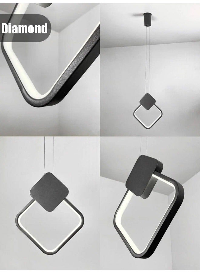 Haikomin Nordic LED Pendant Lights Indoor Lighting Hanging Lamp For Home Bedside Living Room Decoration Dining Tables Aisle Modern Light Black - Image 3