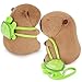 Achwishap Capybara PlushCute Plushies Capybara Stuffed AnimalSoft Capybaras Plush ToysKawaii Plushie Stuffed Toys with Turtle Backpack Plushies Gifts for Kids Adults BirthdayBrown 14 - Image 2