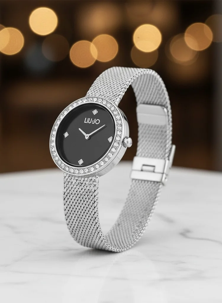 ليو جو ساعة ليو جو بريليانت لايتنس سوداء