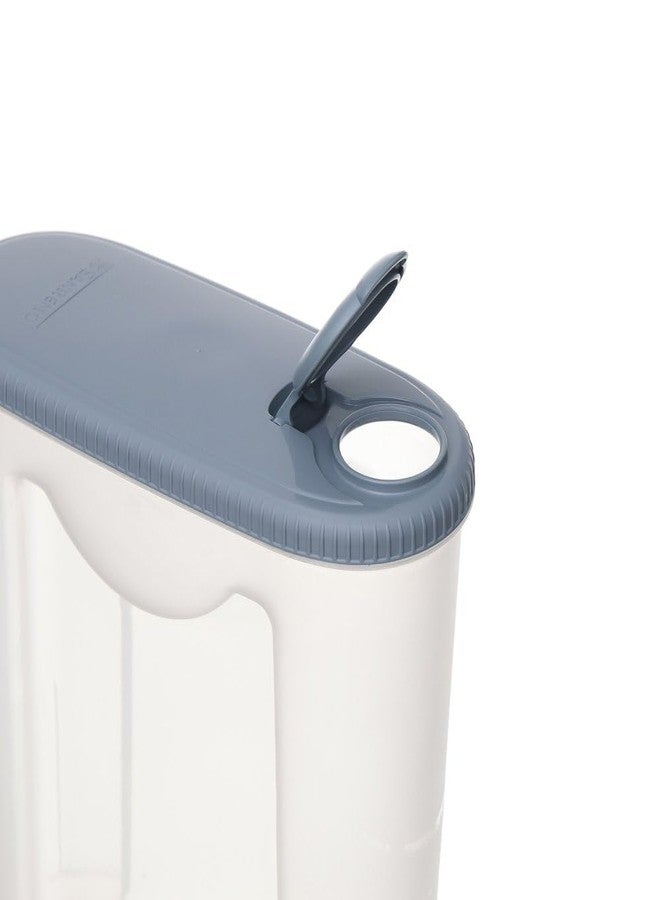 Tribello Plastic Laundry Powder Container For Detergent, Laundry Room Organization - 80 oz - Image 2