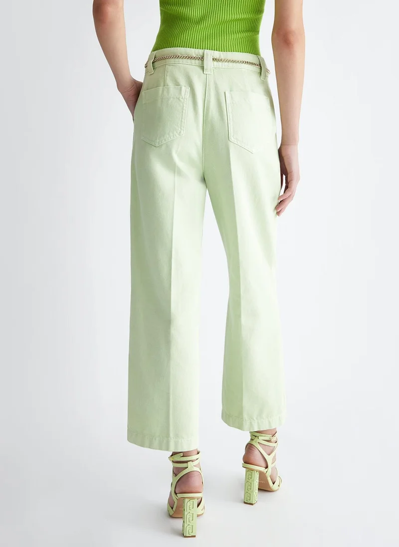 Liu Jo Cropped straight-leg trousers