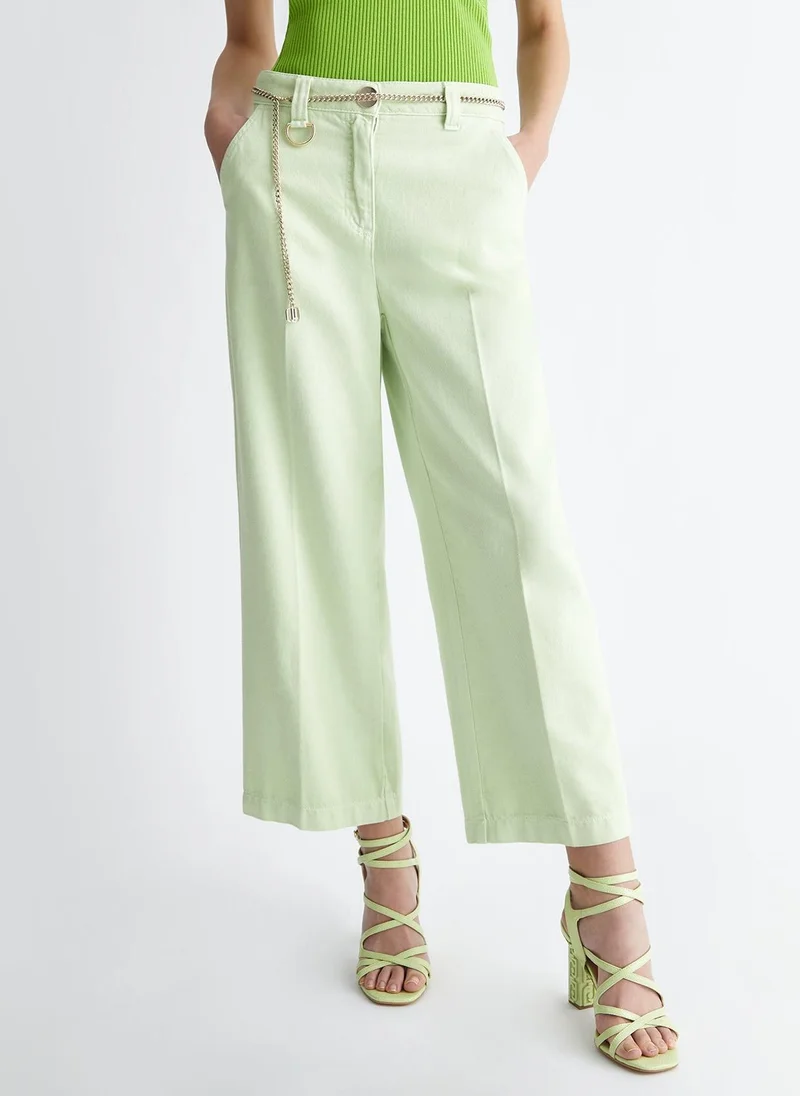 Liu Jo Cropped straight-leg trousers