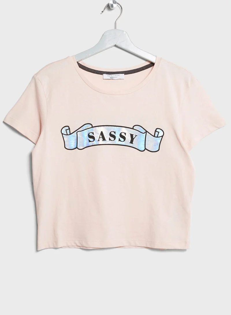 NEW LOOK Teen Top + Pyjamas Set