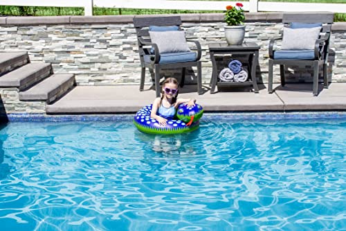 Poolmaster Swimming Pool Float Split Pool Ring, Snake, Green - Image 4