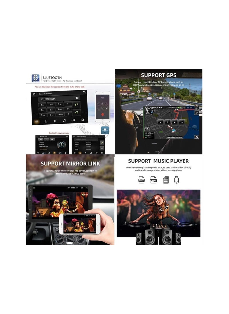 SHEZA STAR - Android Car Stereo for Mercedes-Benz GL ML Class W164 X164 ML350 ML450 ML500 GL320 GL450 6GB RAM 128GB ROM MirrorLink WiFi BT,9 Inch Support SIM Card,Apple Carplay,2.5DIPS Touch Screen with AHD Camera - Image 1