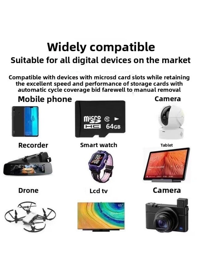 8G Memory Card 16G TF Card 32G Mobile Phone 128G Camera 64G Monitoring Driving Recorder 4G-Capacity:4GB  - Image 3