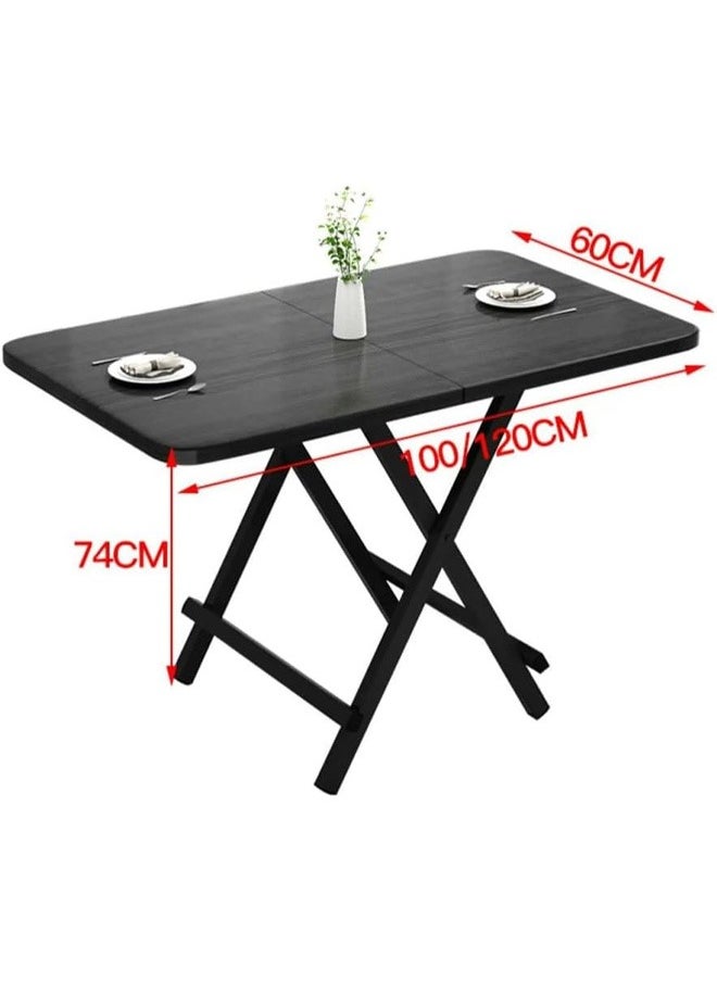 Folding dining table small square table simple rectangular study table for small apartment home outdoor folding desk 120x60x74 - pzsku/Z40A86F2F31C6C0396E5BZ/45/_/1729417806/990494b1-2d48-4254-bc2a-035442131d0f