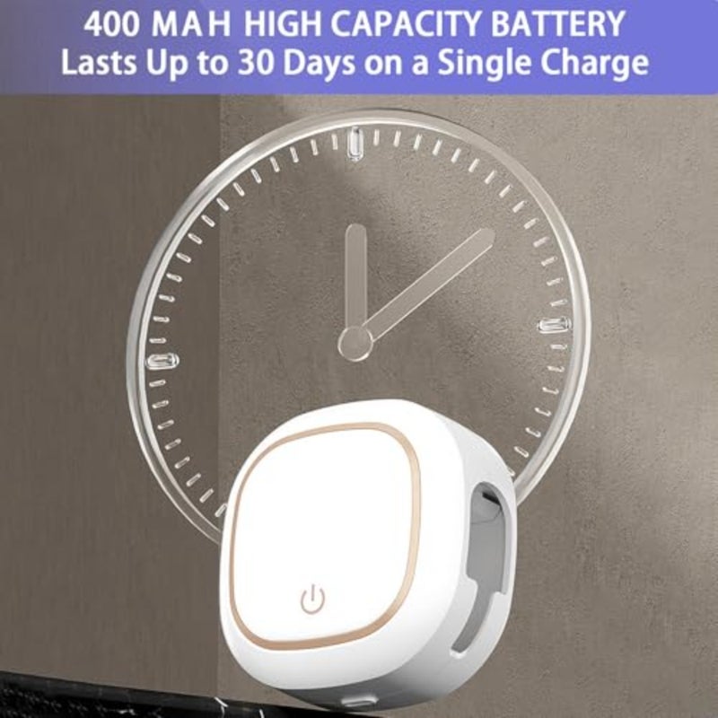 Toothbrush Holder Wall Mounted, Rechargeable Smart Cleaner Case, Portable Toothbrush Holder for Electric and Manual Toothbrushes, Travel Home Toothbrush Cleaning Box - Image 5